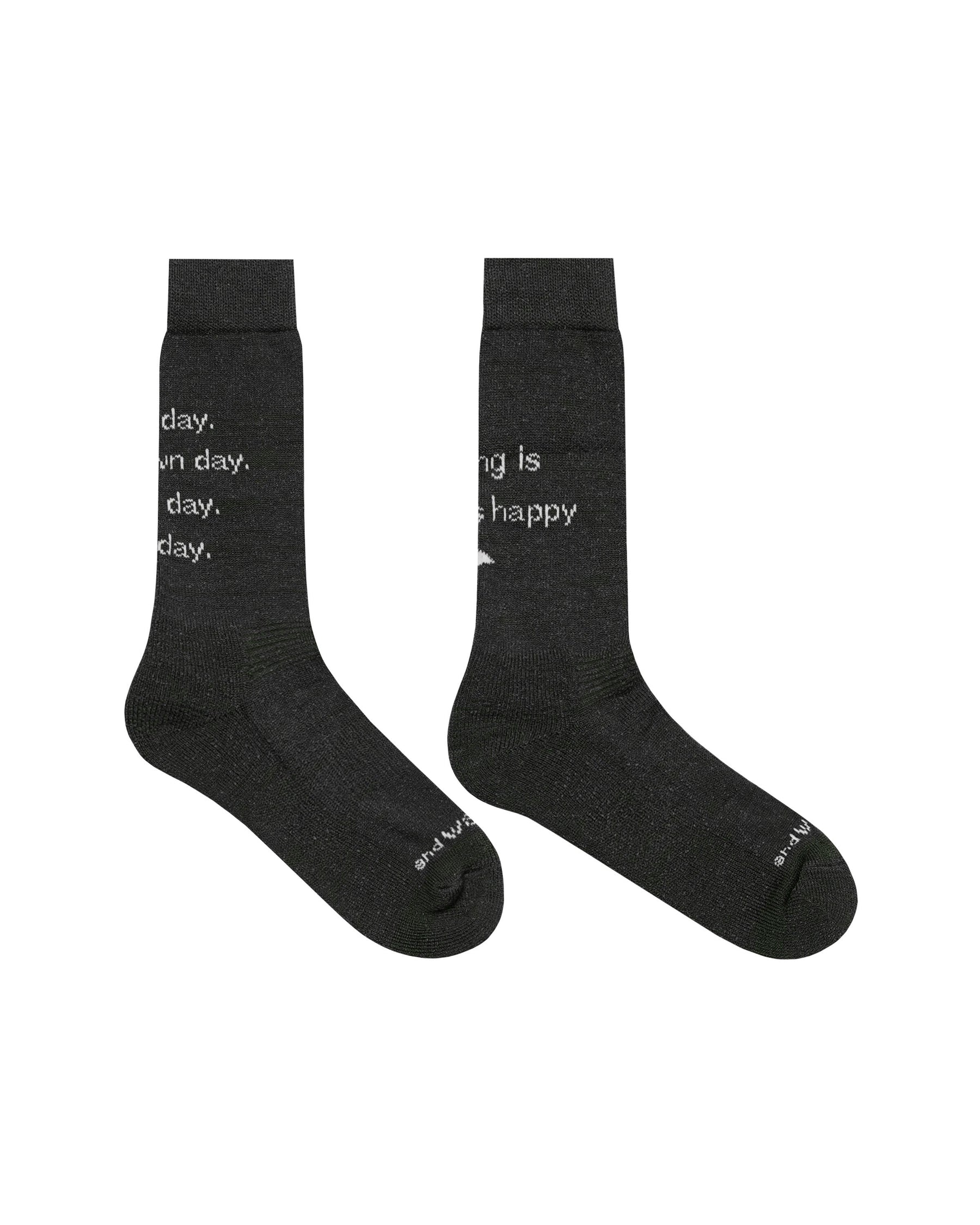 and wander PE/CO pile socks