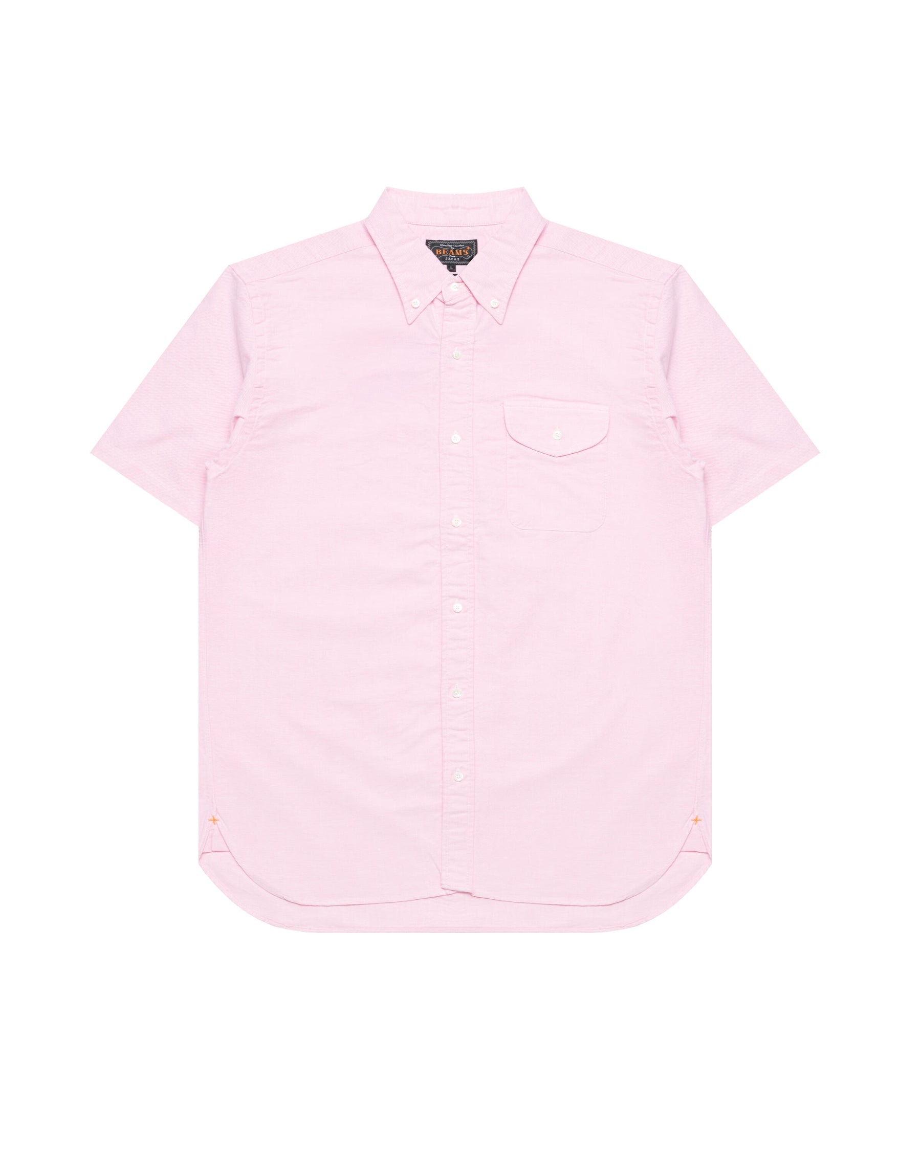 Beams+ B.D. Short Sleeve Oxford