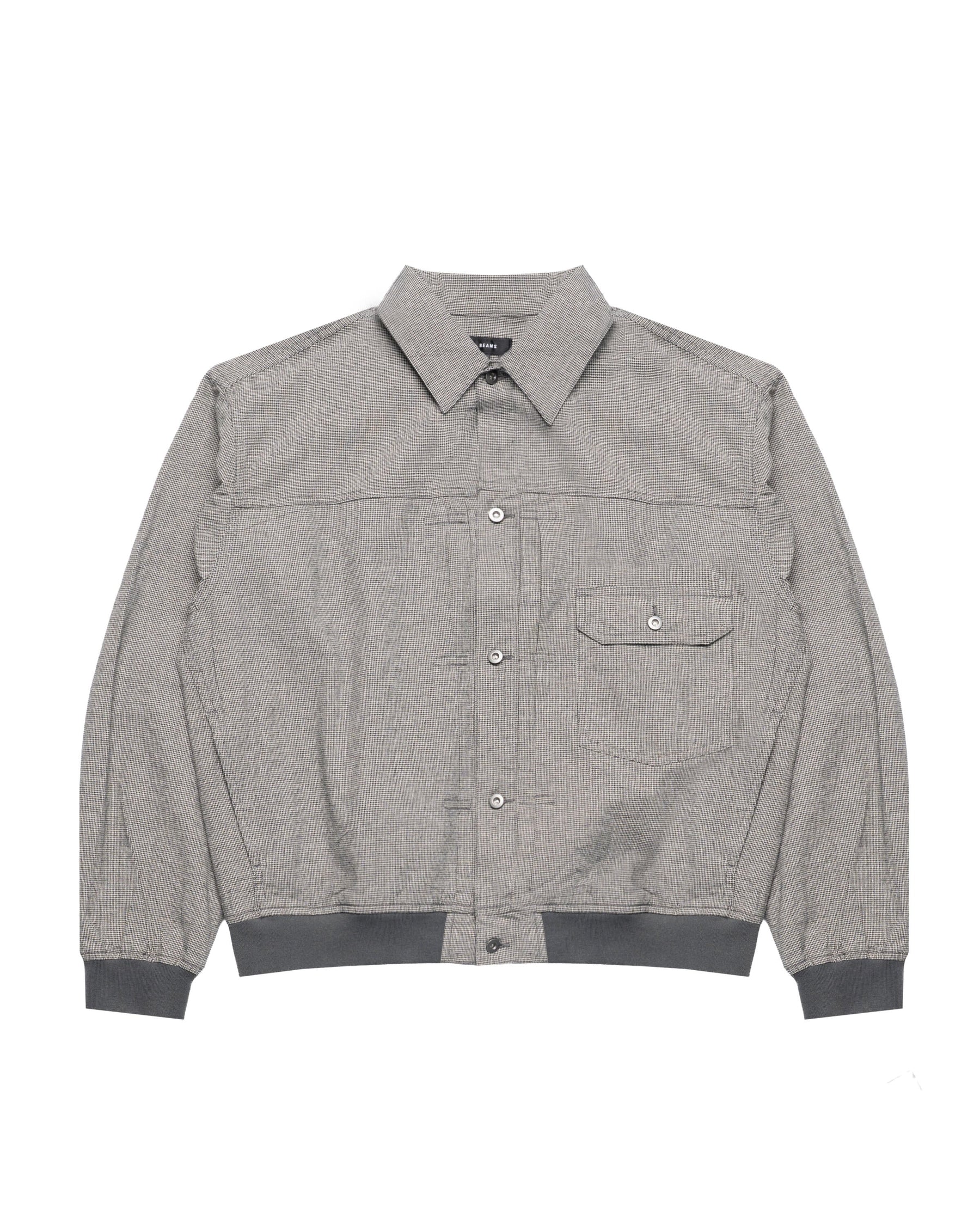 Beams Check Jacket