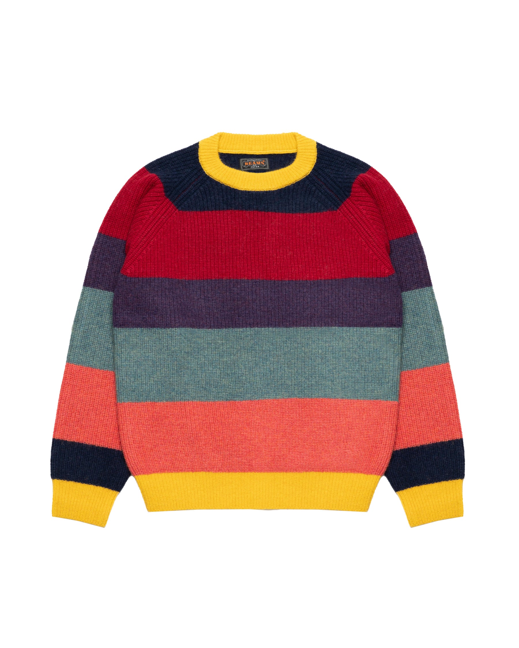 Beams+ Crew Multi Stripe 5G