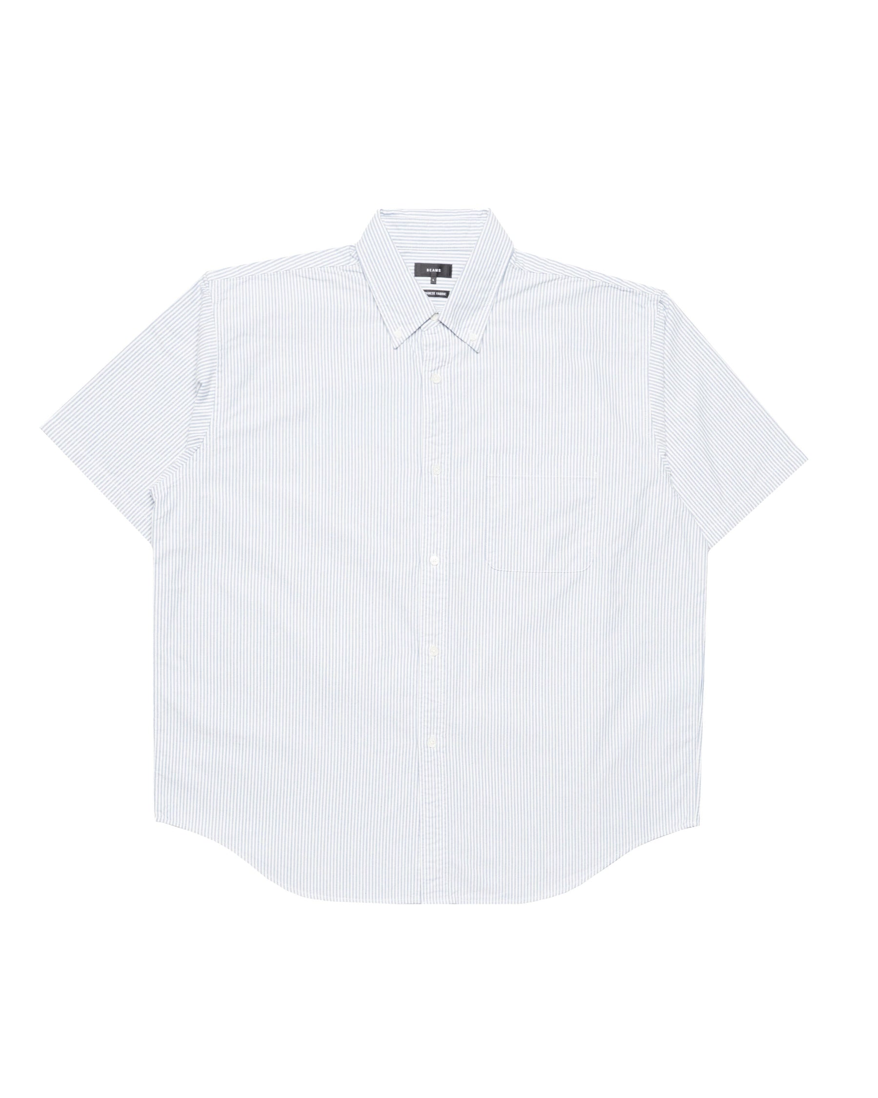 Beams EASY BD HALF SLEEVE SHIRT