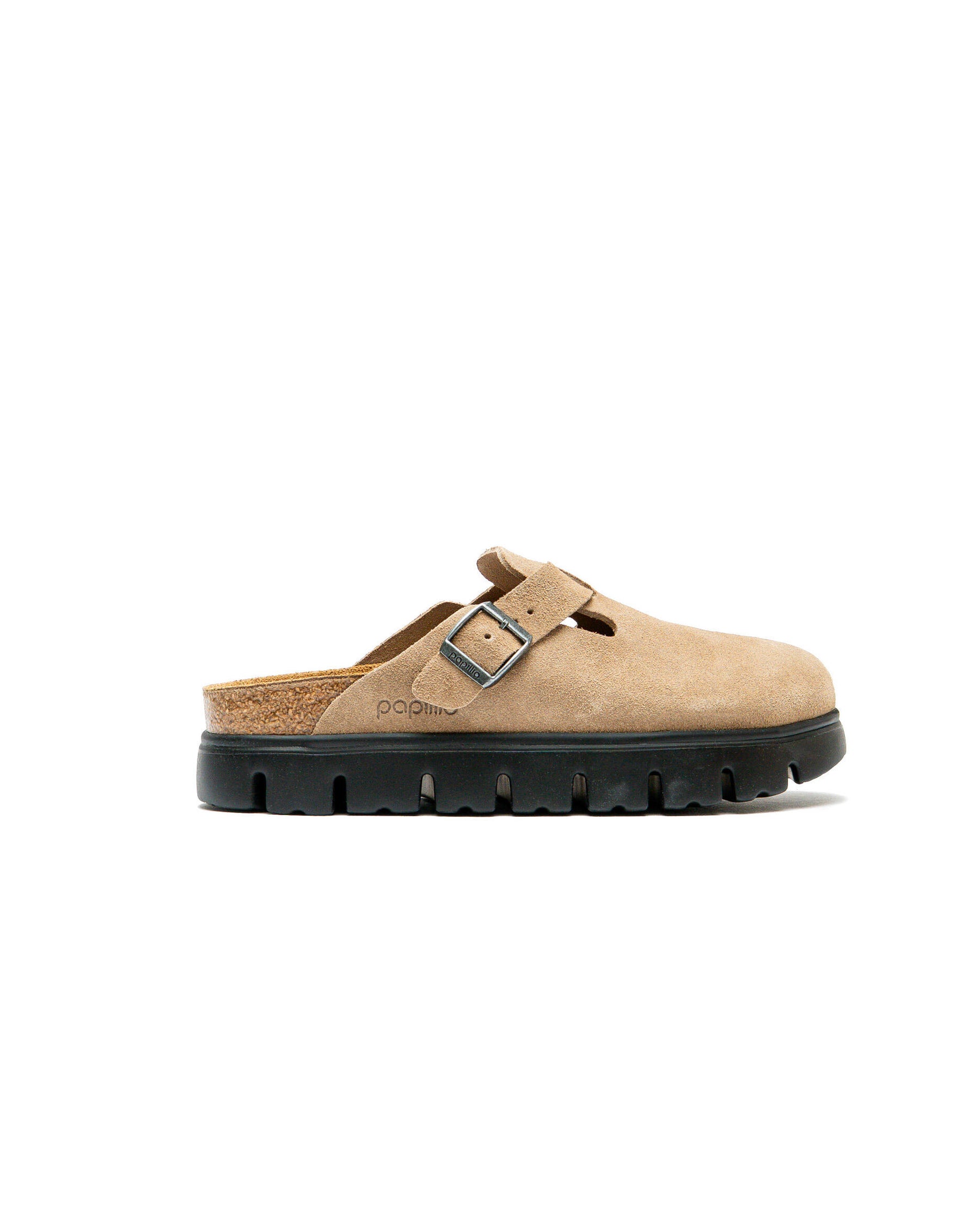 Birkenstock WMNS Boston Chunky Suede Leather (Narrow Fit)