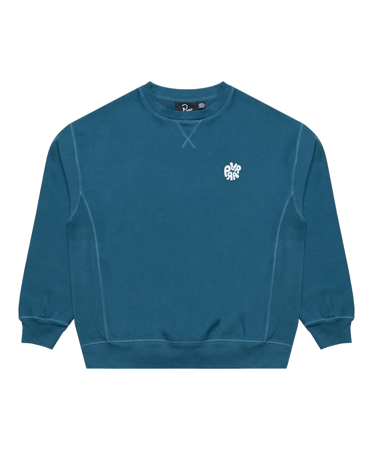 by Parra Balloon logo cross-grain crewneck