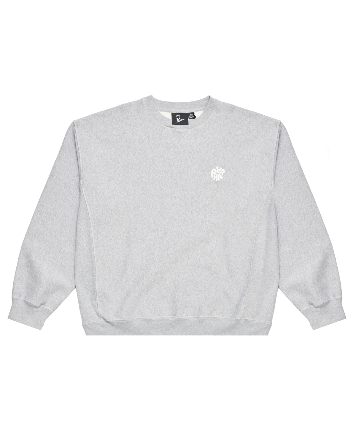 by Parra Balloon logo cross-grain crewneck