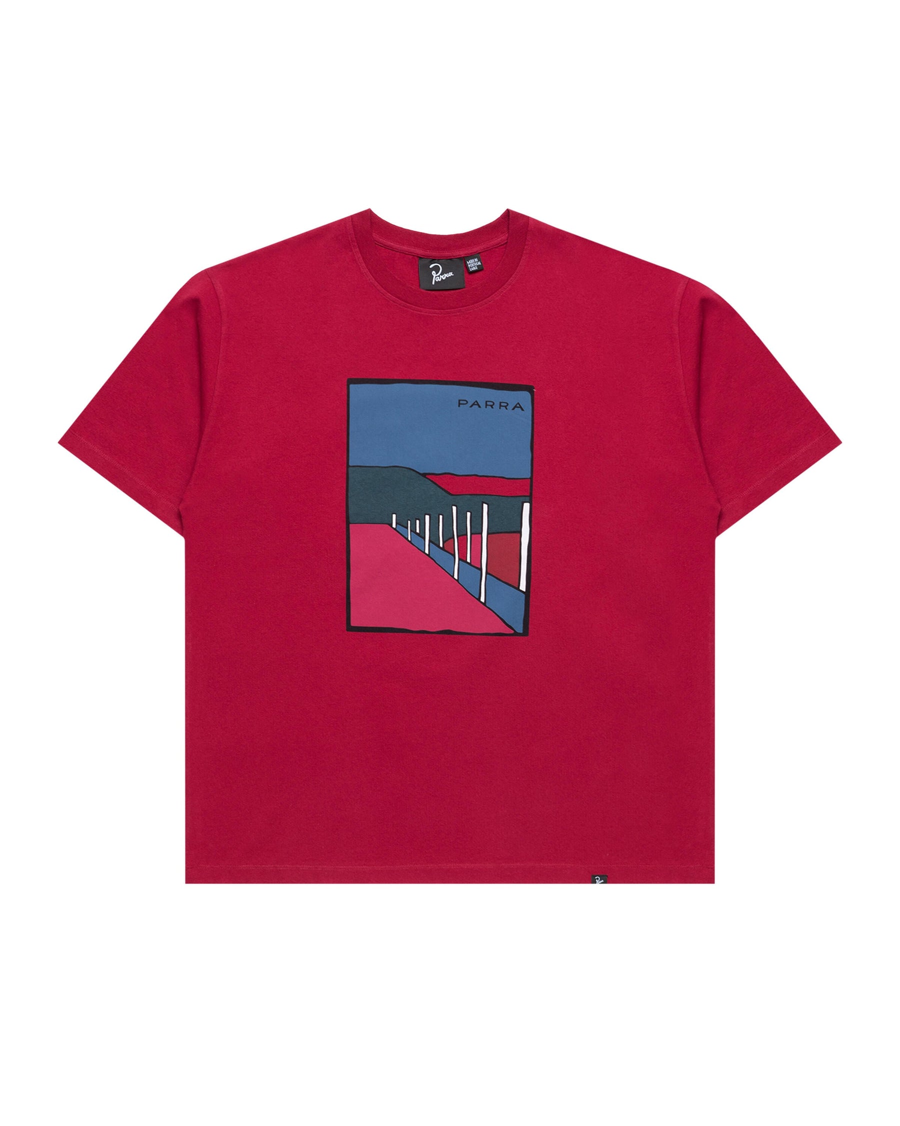 by Parra Beach parking t-shirt