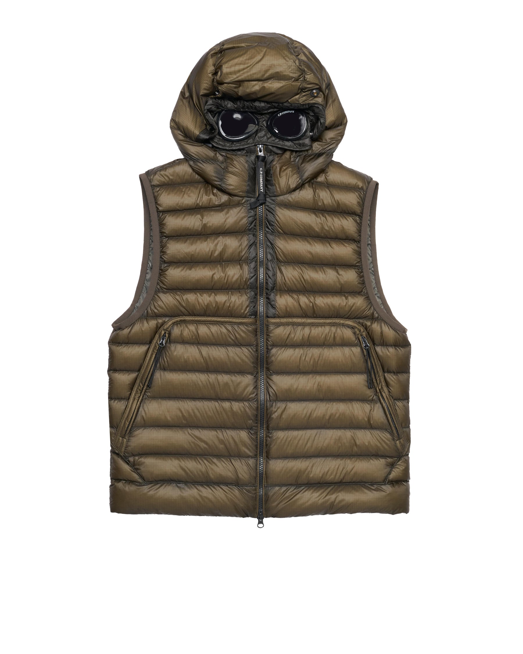 C.P. Company D.D. SHELL GOGGLE DOWN VEST