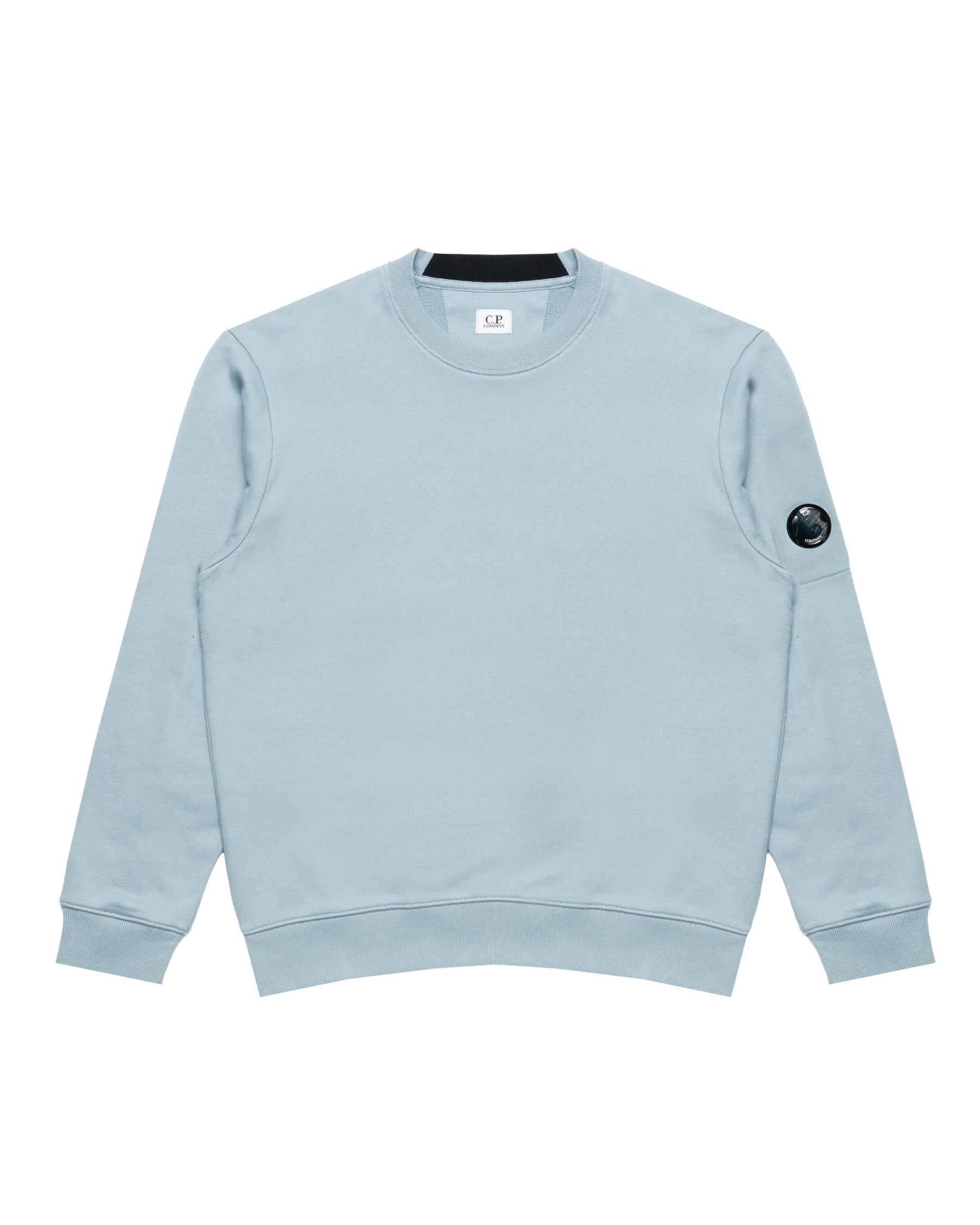C.P. Company DIAGONAL RAISED FLEECE CREWNECK LENS SWEATSHIRT
