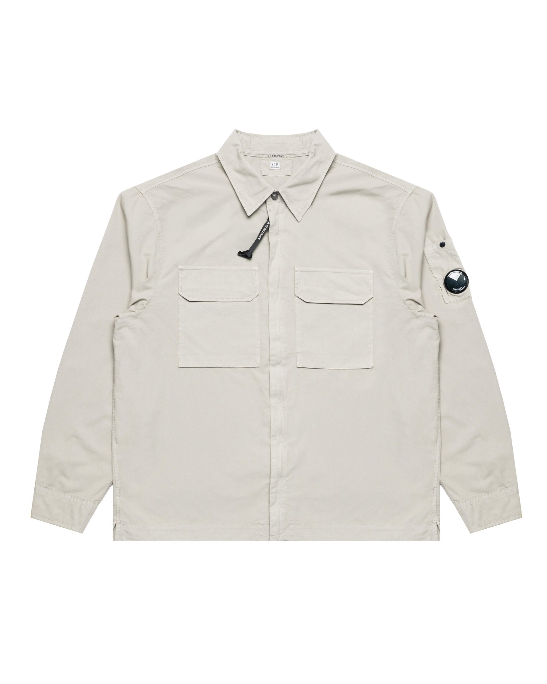 C.P. Company ORGANIC GABARDINE ZIPPED LENS OVERSHIRT