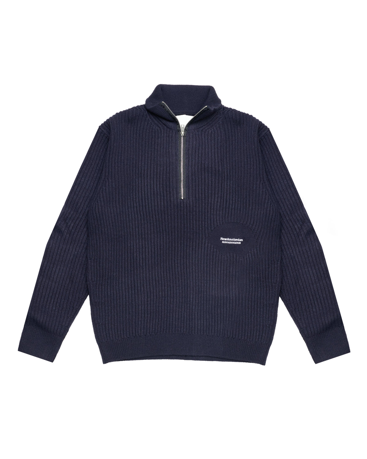 NEW AMSTERDAM SURF ASSOCIATION KNITTED HALF ZIP