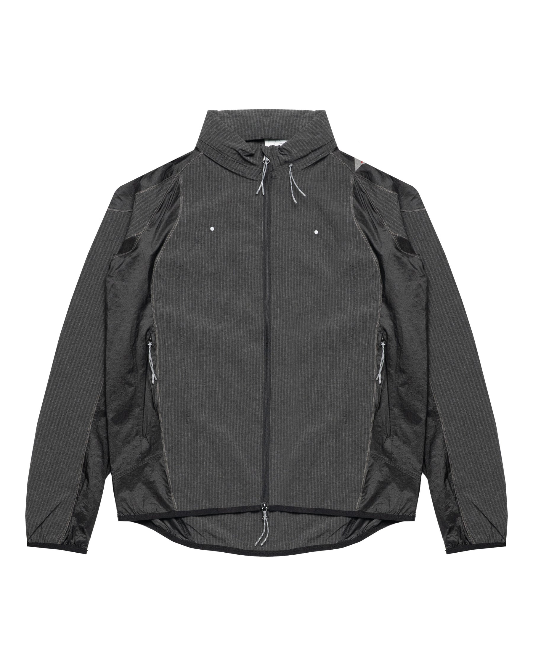 ROA Numb Pinstriped Hooded Wind Jacket