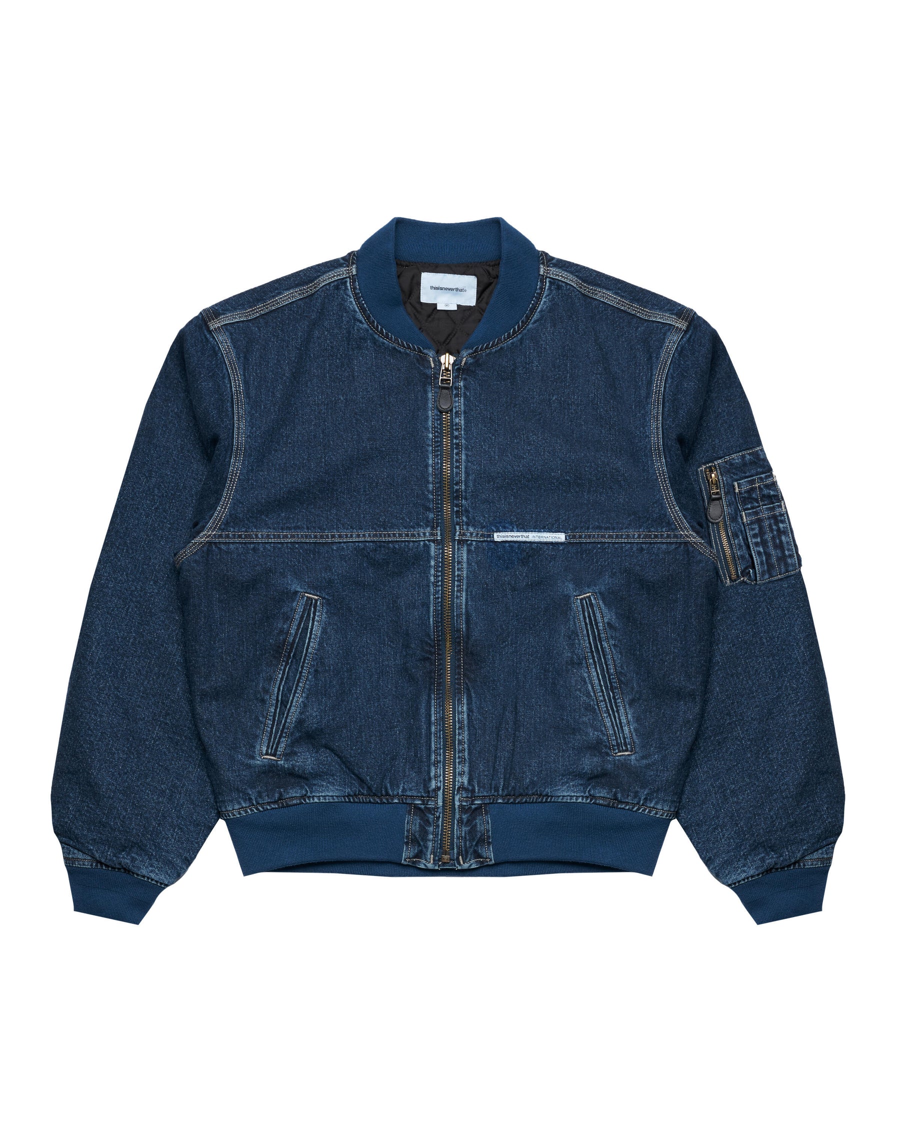 thisisneverthat Denim Bomber Jacket