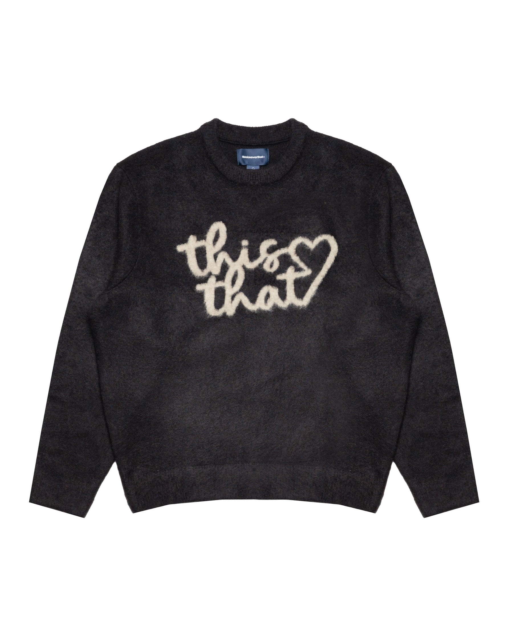 Thisisneverthat Heart Logo knit Sweater