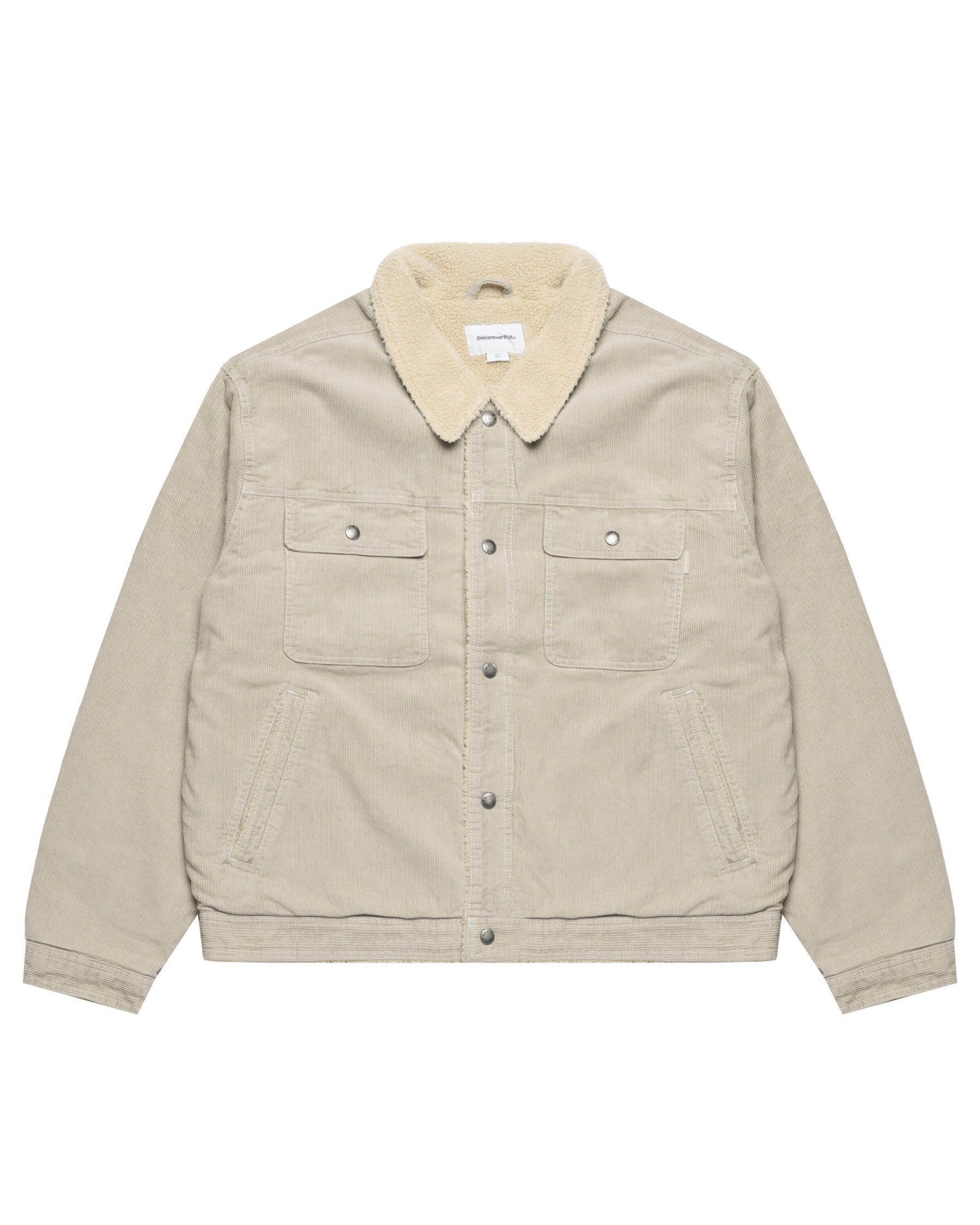 Thisisneverthat Sherpa Lined Corduroy Trucker Jacket