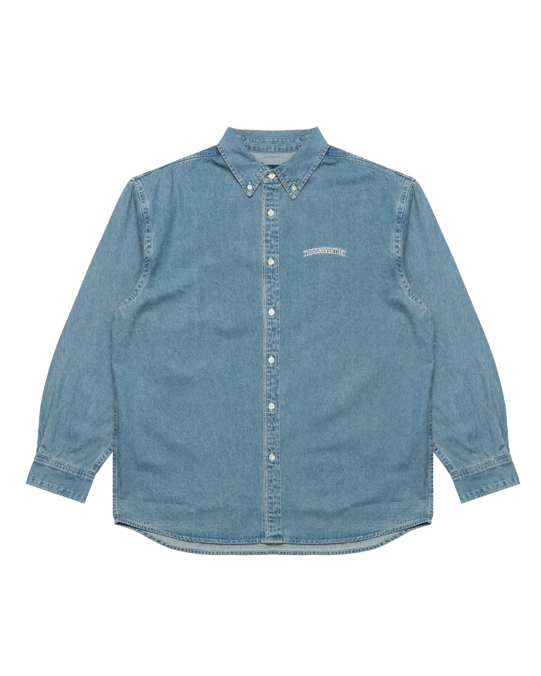 Thisisneverthat Washed Denim Shirt