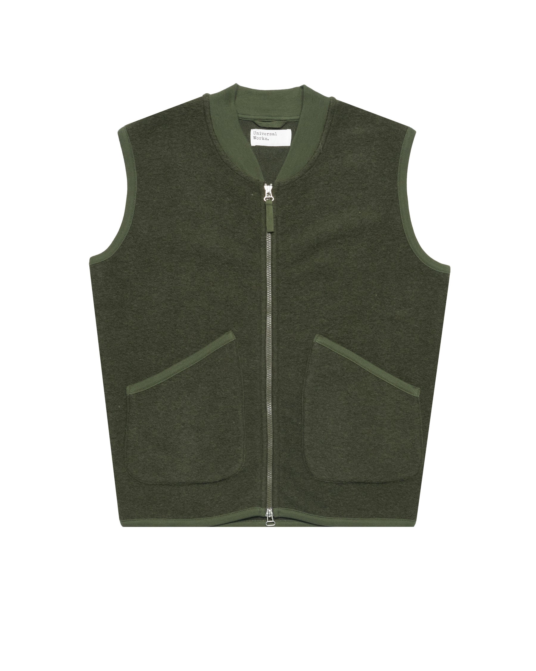 Universal Works ZIP WAISTCOAT