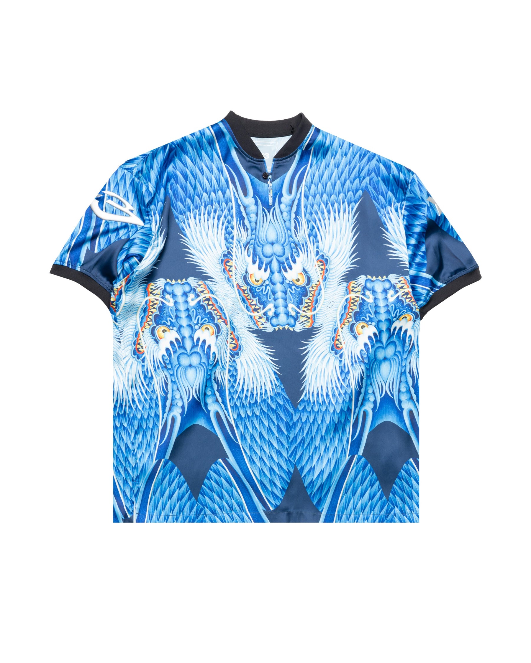 Y-3 SATIN GRAPHIC JERSEY 'Dragon'