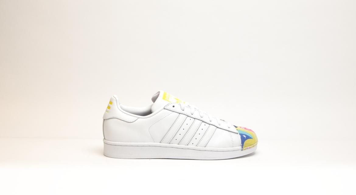 adidas Originals Superstar Supershell x Pharrell "White Yellow"