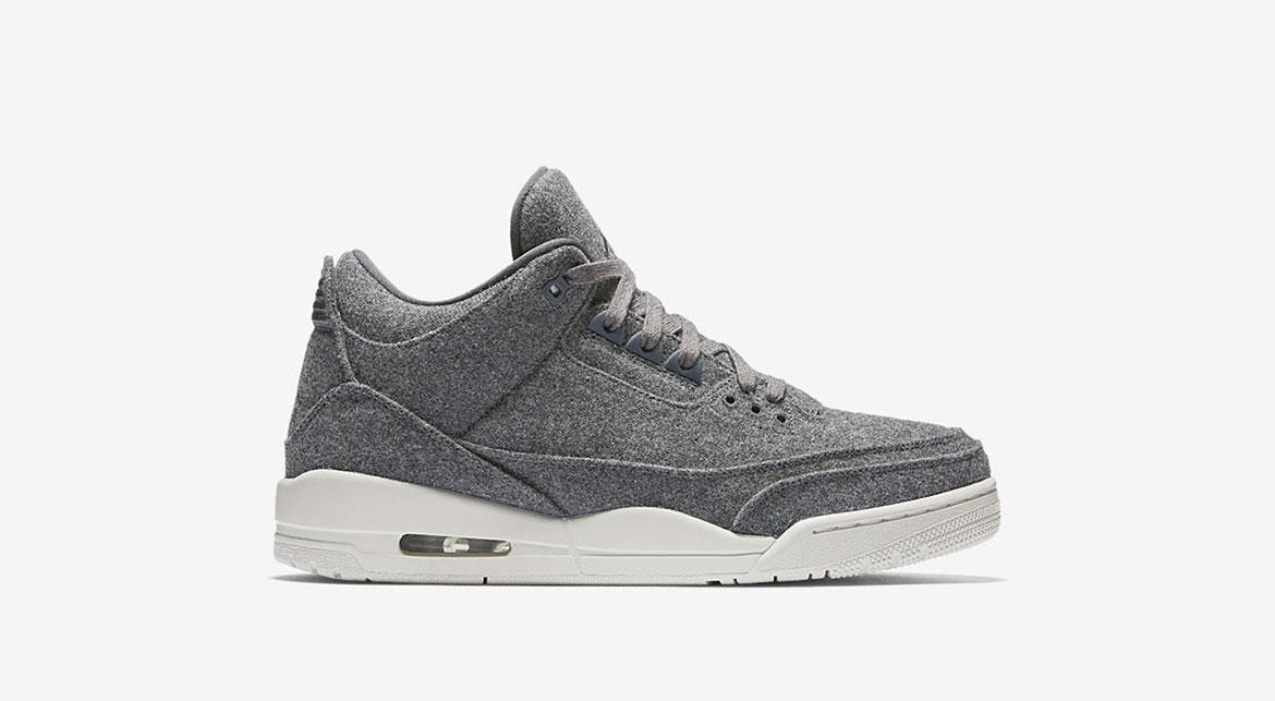 Air Jordan 3 Retro Wool BG "Dark Grey"